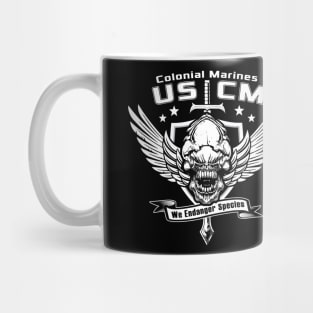 Colonial Marines Logo (Black Print) Mug